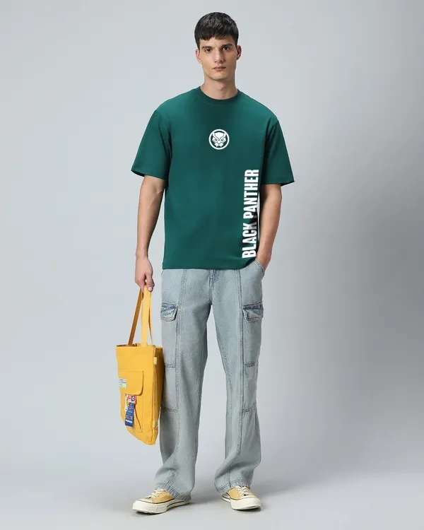 Green_Men's_Cotton_Oversize_T_shirt