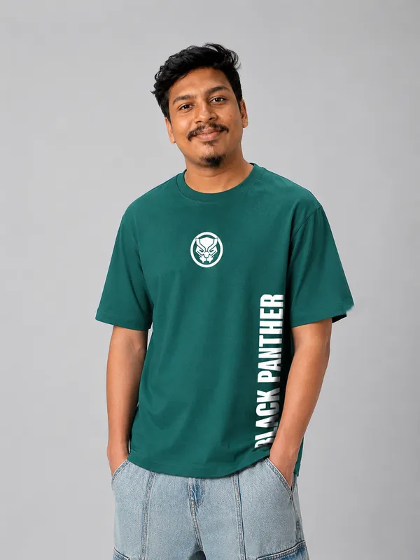 Green_Men's_Cotton_Oversize_T_shirt
