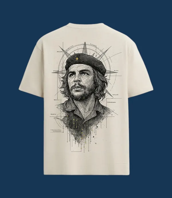 Beige_Men's_Cotton_Oversize_T_shirt