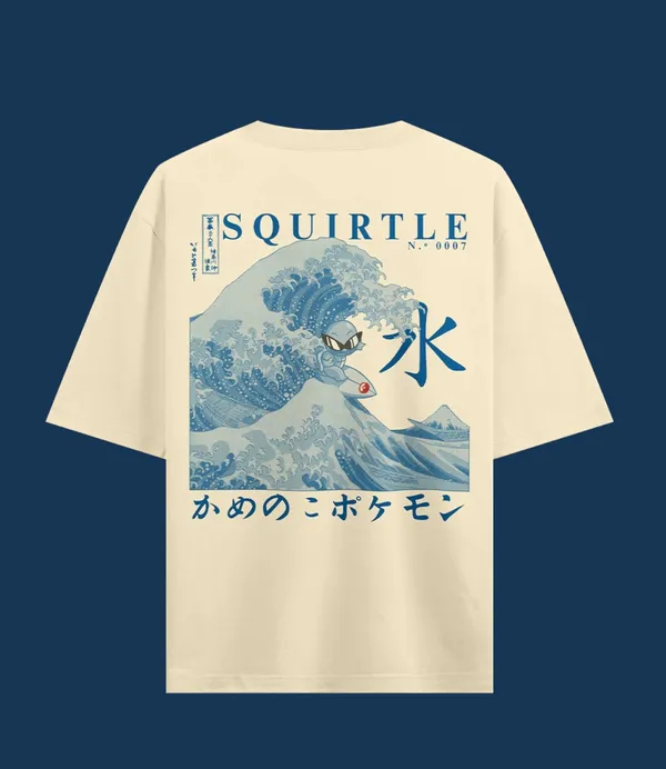 Beige_Men's_Cotton_Oversize_T_shirt