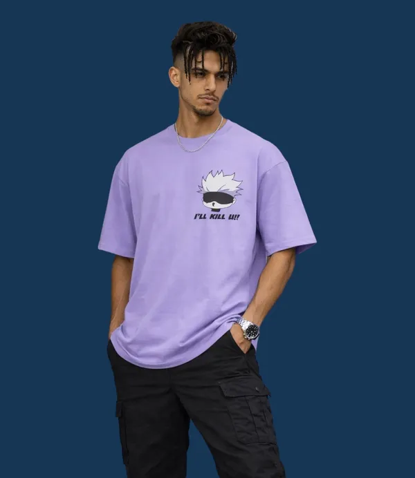 Purple_Men's_Cotton_Oversize_T_shirt