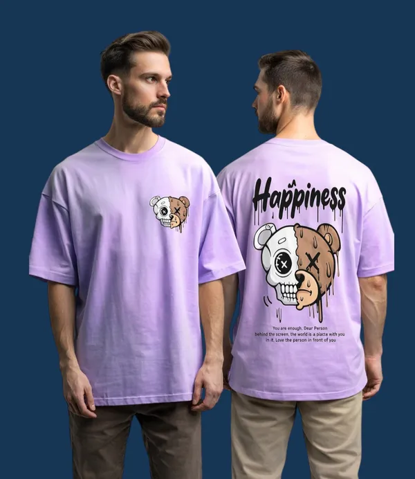 Purple_Men's_Cotton_Oversize_T_shirt