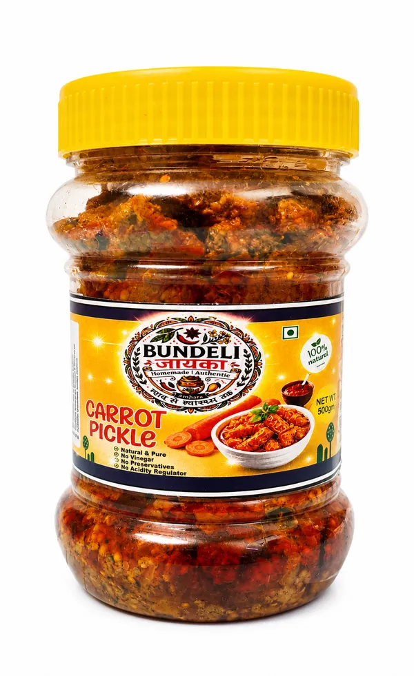 Bundeli_Jayka_Carrot_Pickle_500_G