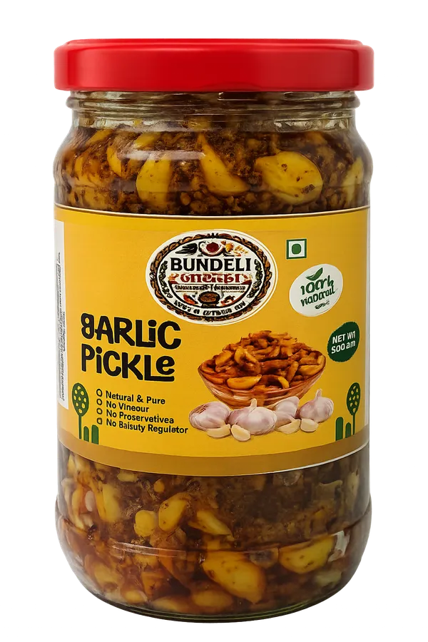 Bundeli_Jayka_Garlic_Pickle_500_G