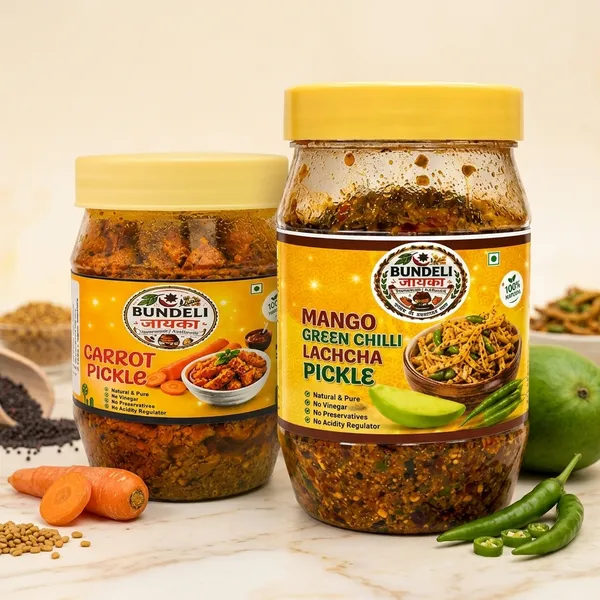 Pack_Of_2_Bundeli_Jayka_Carrot_And_Mango_Chilli_Pickle