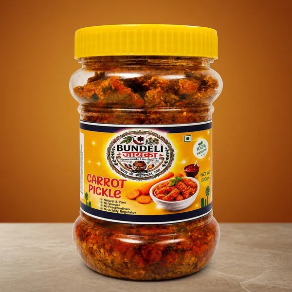 Bundeli_Jayka_Carrot_Pickle_500_G