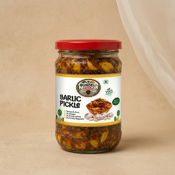 Bundeli_Jayka_Garlic_Pickle_500_G