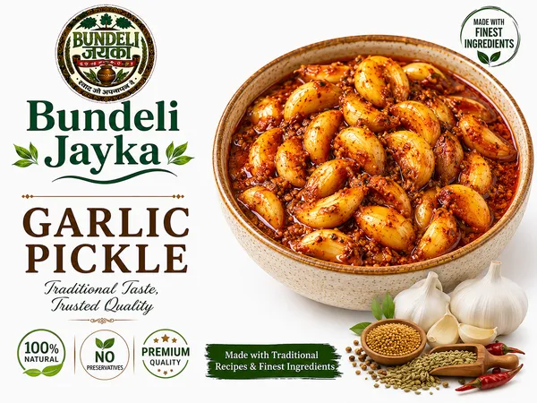Bundeli_Jayka_Garlic_Pickle_500_G