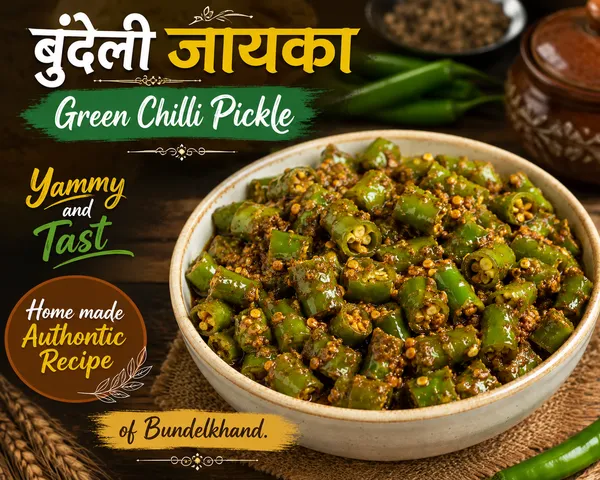 Bundeli_Jayka_Green_Chilli_Pickle_250_G