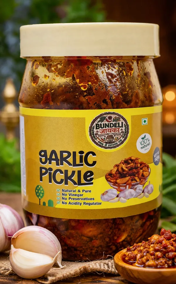 Bundeli_Jayka_Garlic_Pickle_250_G