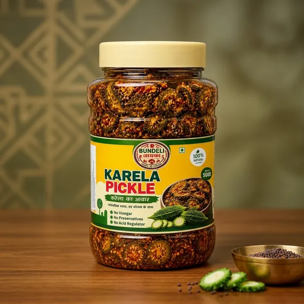 Bundeli_Jayka_Karela_Bitter_Gourd_Pickle_500_G