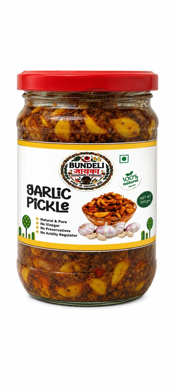 Bundeli_Jayka_Garlic_Pickle_500_G