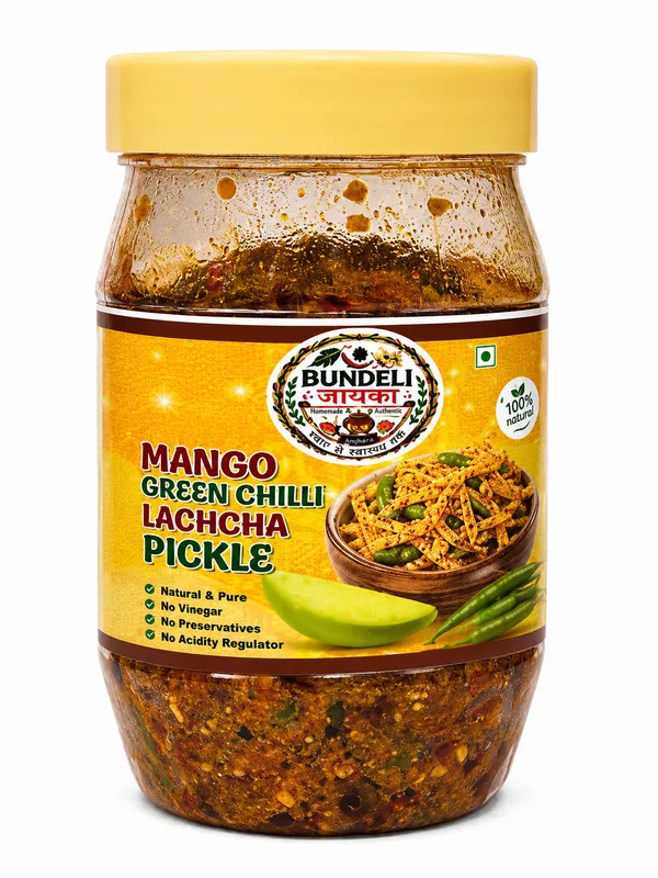 Bundeli_Jayka_Mango_Green_Chilli_Lachcha_Pickle_250_G
