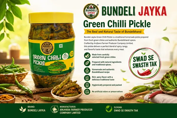 Bundeli_Jayka_Green_Chilli_Pickle_250_G