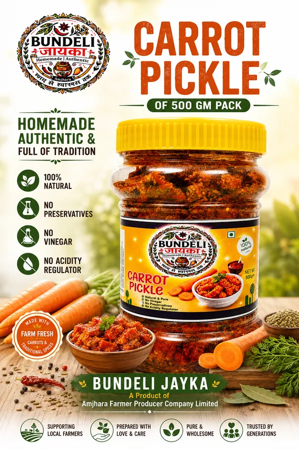 Bundeli_Jayka_Carrot_Pickle_500_G