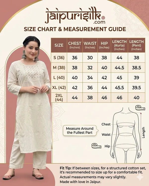 JaipuriSilk.com_–_Ivory_Embroidered_Cotton_Kurta_Pant_Set