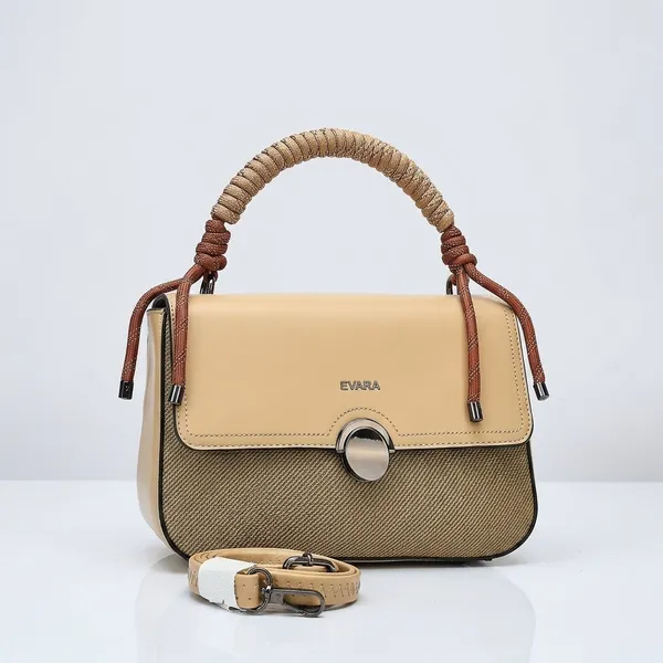 Beige_Two-Tone_Structured_Handbag_with_Braided_Handle