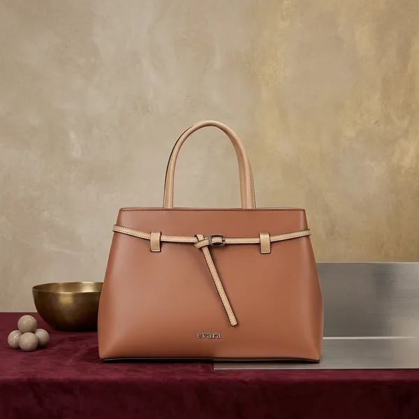 Evara_Tan_Structured_Handbag_with_Detachable_Strap_for_Women