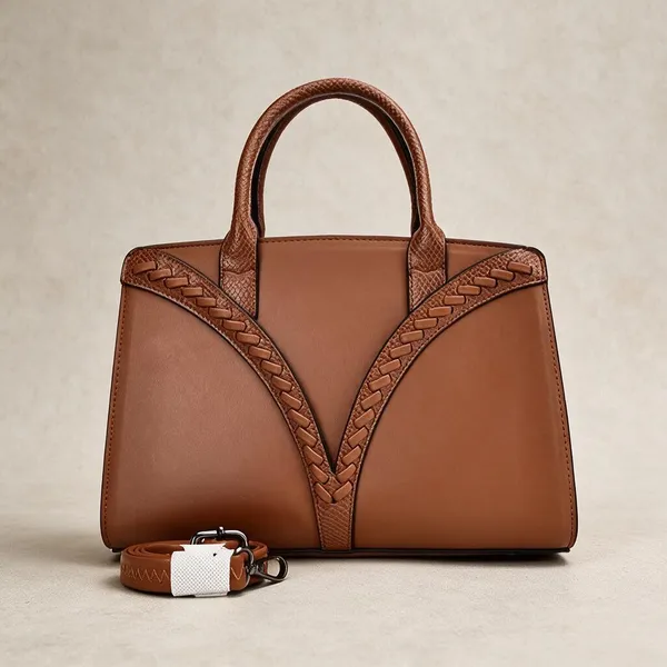 Brown_Structured_Handbag_With_Detachable_Strap