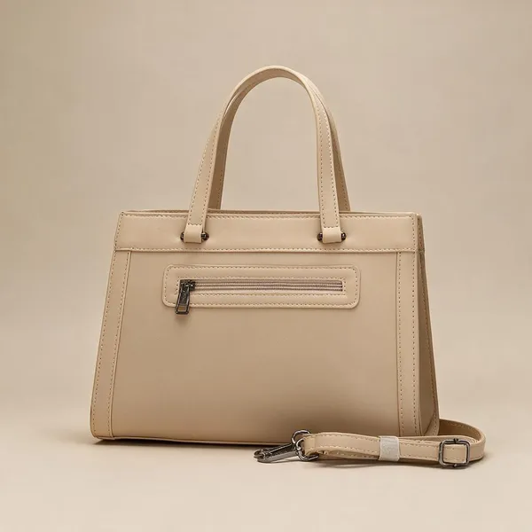 Beige_Structured_Shoulder_Handbag