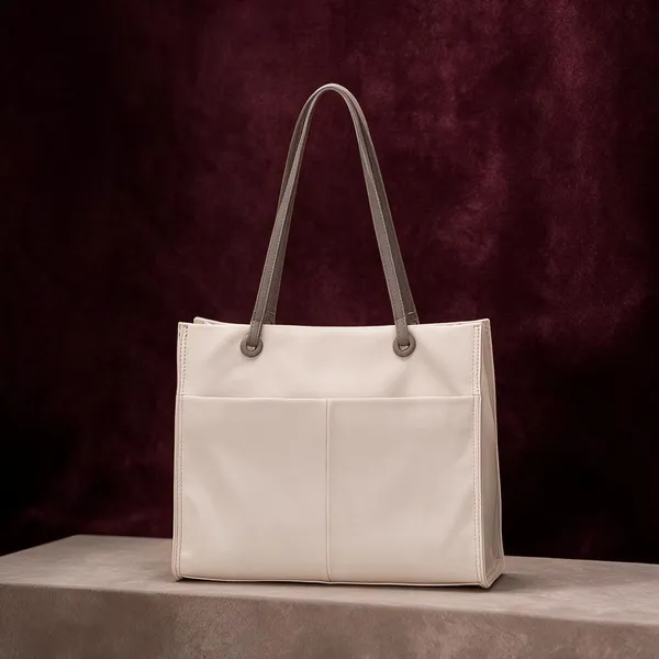 Beige_Synthetic_Leather_Tote_Bag_with_Grey_Straps_for_Women