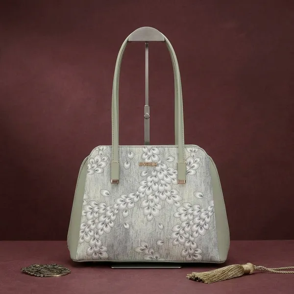 Pastel_Green_Floral_Print_Structured_Shoulder_Handbag_for_Women