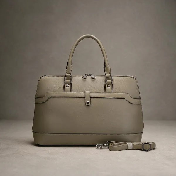 Taupe_Faux_Leather_Structured_Handbag_with_Detachable_Strap