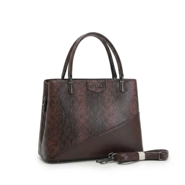 Brown_Textured_Leather_Handbag_with_Detachable_Strap