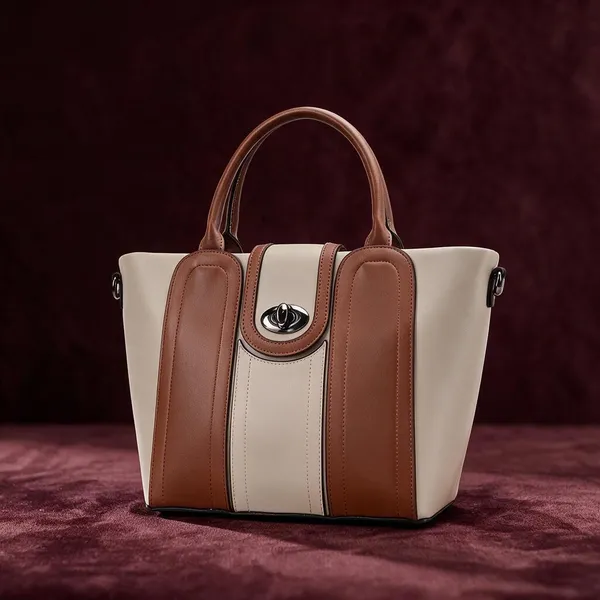 Evara_Beige_and_Brown_Color_Block_Structured_Handbag_for_Women
