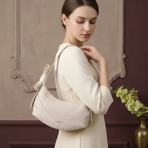 Beige_Textured_Crescent_Shoulder_Bag_for_Women