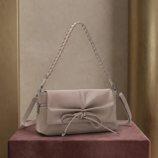 Taupe_Leather_Bow_Detail_Shoulder_Bag_with_Chain_Strap