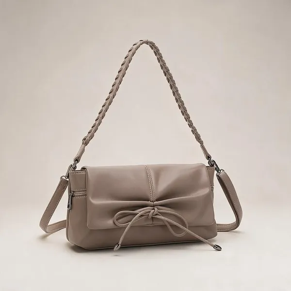 Taupe_Leather_Bow_Detail_Shoulder_Bag_with_Chain_Strap