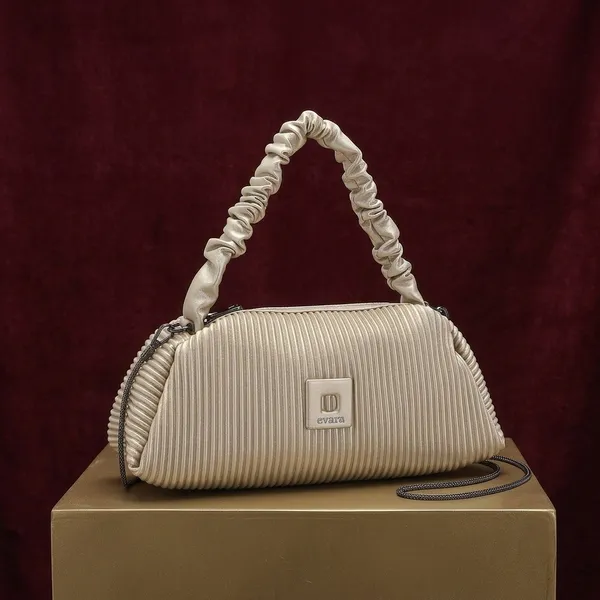 Beige_Ribbed_Textured_Scrunchie_Handle_Shoulder_Bag_for_Women