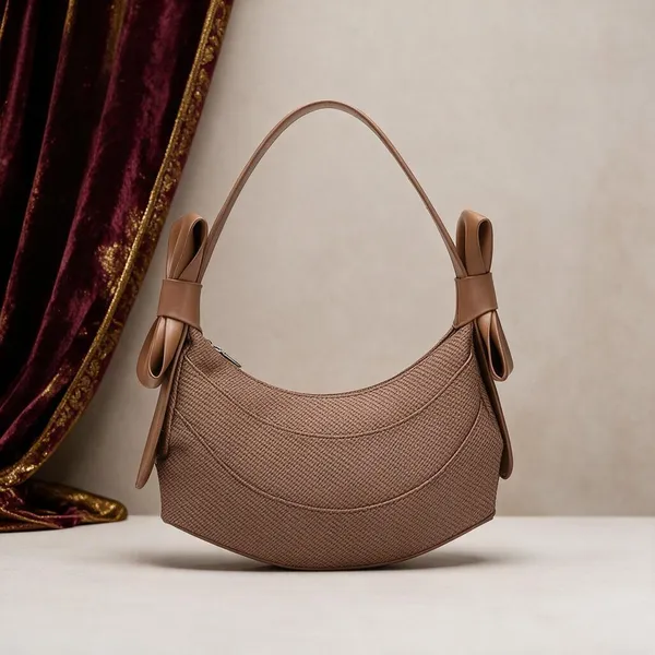 Brown_Textured_Crescent_Hobo_Bag_with_Bow_Detail_for_Women