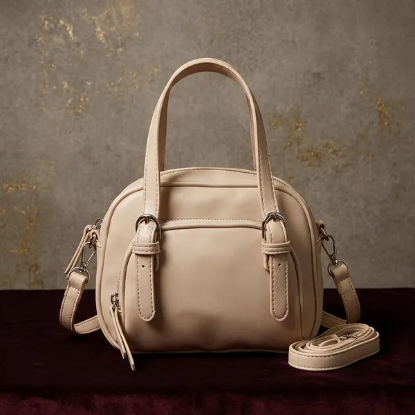 Beige_Faux_Leather_Structured_Satchel_Bag_with_Detachable_Strap