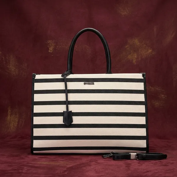 Black_And_White_Striped_Canvas_Tote_Bag_for_Women