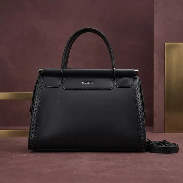Black_Leather_Structured_Handbag_with_Braided_Detail