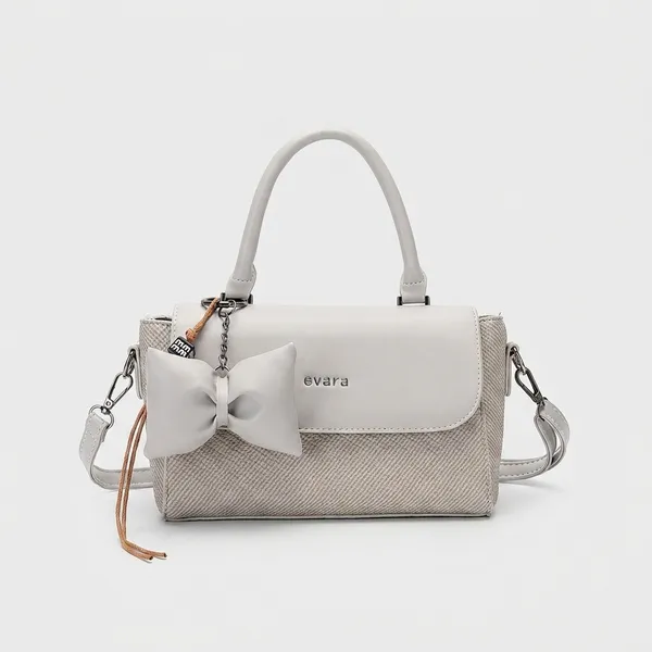 Grey_Textured_Handbag_with_Bow_Detail_for_Women