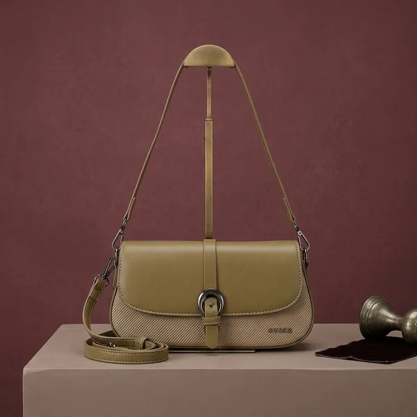 Beige_Leather_Textured_Flap_Shoulder_Bag_for_Women