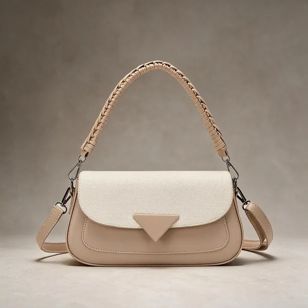 Beige_Cream_Two_Tone_Structured_Handbag_for_Women