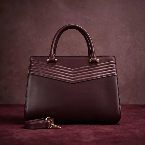 Brown_Two-Tone_Structured_Handbag_With_Chevron_Detail