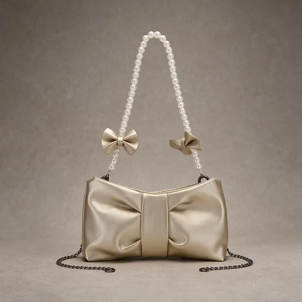 Gold_Bow_Design_Pearl_Handle_Sling_Bag_for_Women