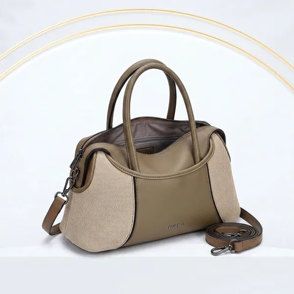 Beige_Textured_Panel_Structured_Handbag_for_Women