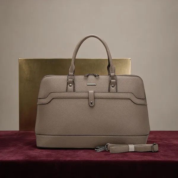 Taupe_Structured_Satchel_Handbag_with_Detachable_Strap