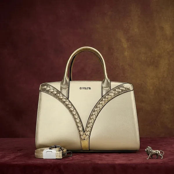 Evara_Beige_Python_Print_Structured_Handbag_for_Women
