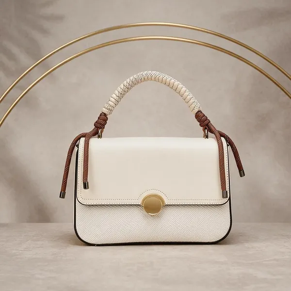 Evara_Cream_Textured_Handbag_with_Braided_Handle