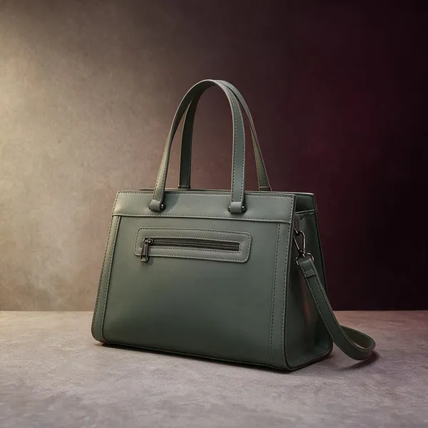 Sage_Green_Vegan_Leather_Structured_Handbag_with_Detachable_Strap