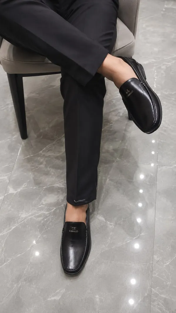 Black_Leather_Horsebit_Loafer_For_Men