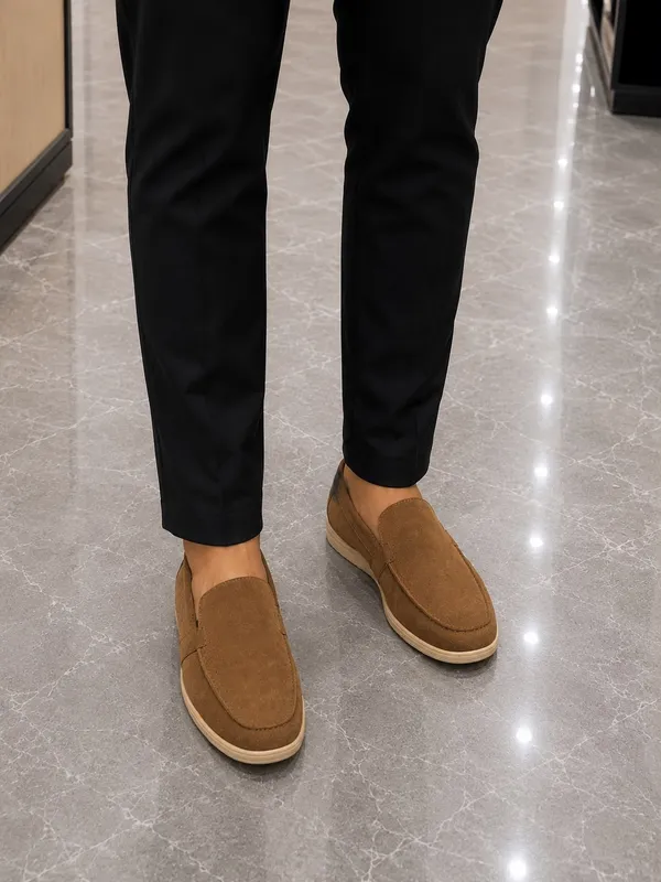Tan_Swed_Leather_Horsebit_Loafer_For_Men