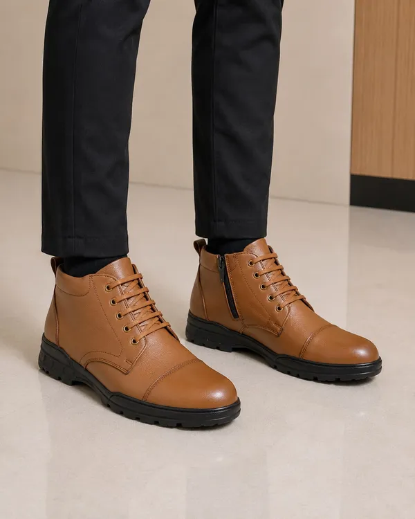 Tan_Leather_Lace_Up_Ankle_Boots_For_Man